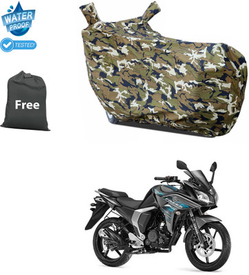 CODOKI Waterproof Two Wheeler Cover for Yamaha(Fazer-FI BS6, Yellow)