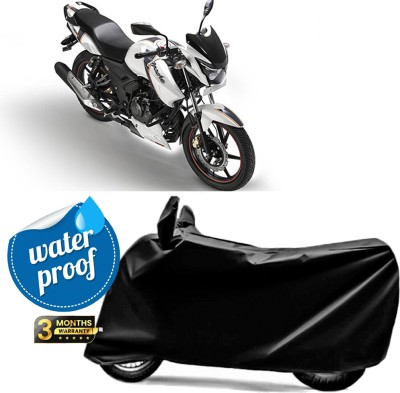 DeepShakshi AUTOMOTIVE Two Wheeler Cover for TVS(Scooty Streak, Black)