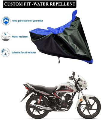 CODOKI Waterproof Two Wheeler Cover for Honda(Dream Yuga, Blue)