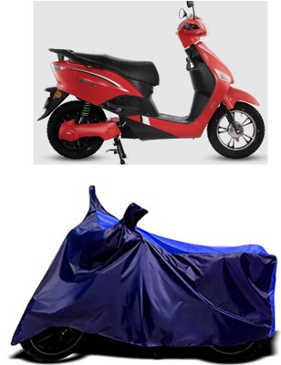VESMEI Two Wheeler Cover for Hero(Electric, Blue)