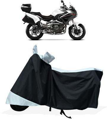 Tricway Two Wheeler Cover for Benelli(TNT 600 GT, White)