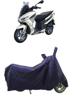 Coxtor Waterproof Two Wheeler Cover for Aprilia(SXR 160 BS6, Blue)