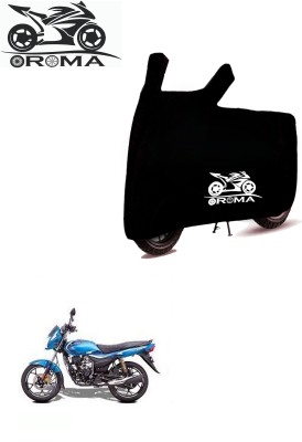 Oroma Waterproof Two Wheeler Cover for Bajaj(Platina 110, Black)