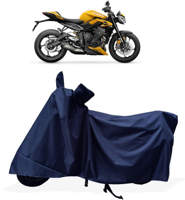 Tricway Two Wheeler Cover for Triumph(Street Triple RS, Blue)