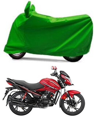 Furious3D Two Wheeler Cover for Hero(Glamour i3s, Green)