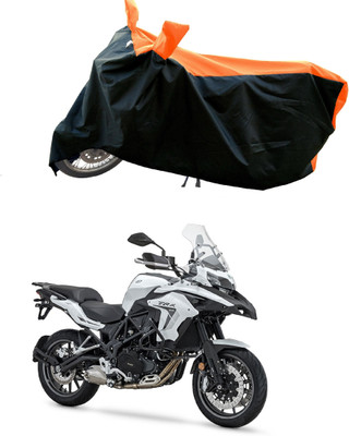AESTRYD Two Wheeler Cover for Benelli(TRK 502, Orange)