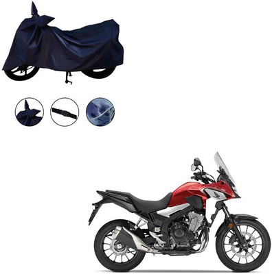 Furnish Flow Two Wheeler Cover for Honda(Blue)