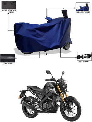 PAGORA Waterproof Two Wheeler Cover for Yamaha(MT 15 New BS6, Blue)