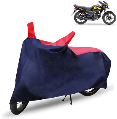 Mdstar Waterproof Two Wheeler Cover for Honda(CB Shine, Red, Blue)