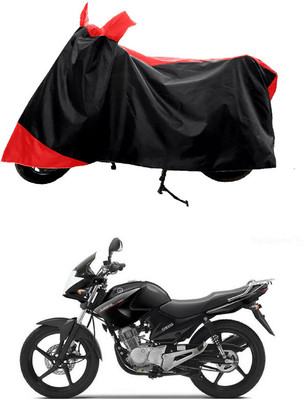 GROFATIK Two Wheeler Cover for Yamaha(YBR 125, Red)