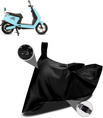 CODOKI Waterproof Two Wheeler Cover for Hero(Electric E-Sprint, Black)