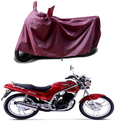 THE REAL ARV Waterproof Two Wheeler Cover for Kinetic(GF 125, Maroon)