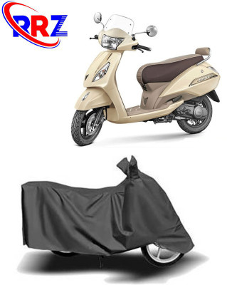 RRZ Waterproof Two Wheeler Cover for TVS(Jupiter classic, Grey)