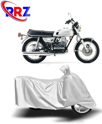 RRZ Waterproof Two Wheeler Cover for Yamaha(RD 350, White)