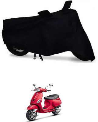APNEK Waterproof Two Wheeler Cover for Vespa(Vespa SXL 150, Black)