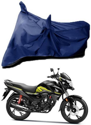 smwzxyu Waterproof Two Wheeler Cover for Universal For Bike(CB Shine, Blue)