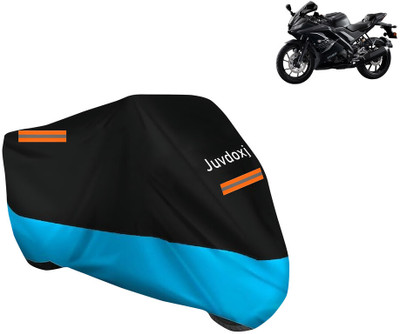 Juvdoxj Waterproof Two Wheeler Cover for Yamaha(R15S BS6, Blue)