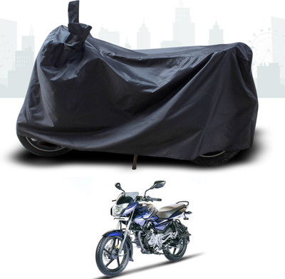 DeepShakshi AUTOMOTIVE Two Wheeler Cover for Bajaj(Pulsar 135 LS DTS-i, Black)