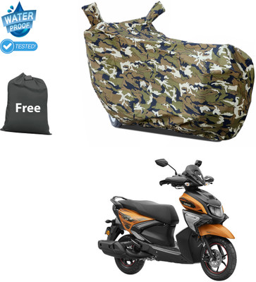 GOSHIV-car and bike accessories Waterproof Two Wheeler Cover for Yamaha(RayZR 125 Fi, Yellow)