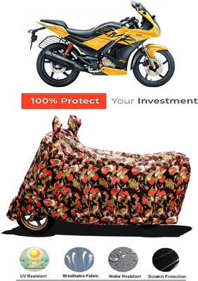 Amexride Two Wheeler Cover for Hero(Karizma ZMR, Multicolor)