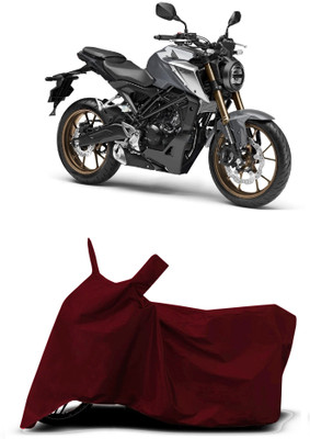 VESMEI Two Wheeler Cover for Honda(CB, Red)