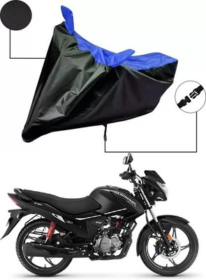 Best Buy Collection Waterproof Two Wheeler Cover for Hero(Glamour Programmed FI BS6, Blue)