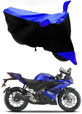 Furious3D Two Wheeler Cover for Yamaha(YZF R15 V3, Blue, Black)