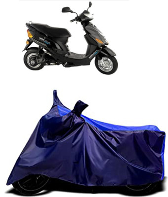 VESMEI Two Wheeler Cover for Hero(Electric Zippy, Blue)