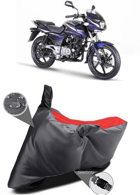 smwzxyu Waterproof Two Wheeler Cover for Bajaj(Pulsar 150, Black, Red)