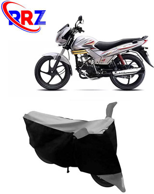 RRZ Waterproof Two Wheeler Cover for Mahindra(Centuro NXT, Black, Grey)