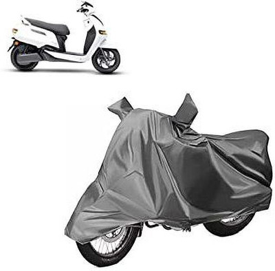 Mdstar Waterproof Two Wheeler Cover for Royal Enfield(Bullet Trials 350, Grey)