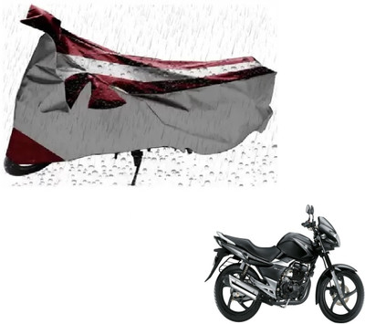 MISSION COLLECTION Waterproof Two Wheeler Cover for Suzuki(GS, Silver)