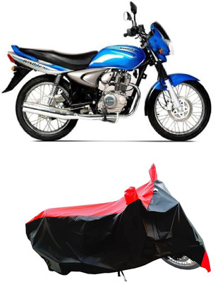 KEDIT Two Wheeler Cover for Bajaj(Wind 125, Red)