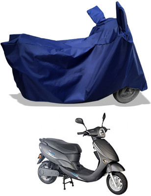 Amexride Two Wheeler Cover for Avon(E Star, Blue)