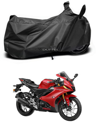 Duffel Two Wheeler Cover for Yamaha(R15 V3, Black)