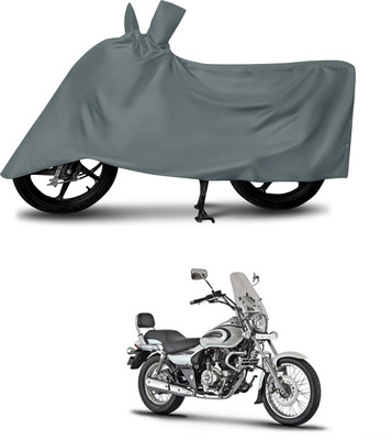 aosis Waterproof Two Wheeler Cover for Bajaj(Avenger 400, Grey)
