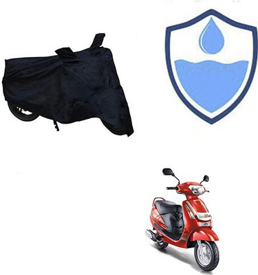 DeepShakshi AUTOMOTIVE Waterproof Two Wheeler Cover for Mahindra(Duro DZ, Black)
