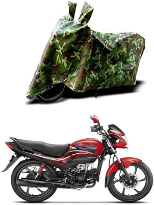 Mdstar Waterproof Two Wheeler Cover for Hero(BS6, Green)