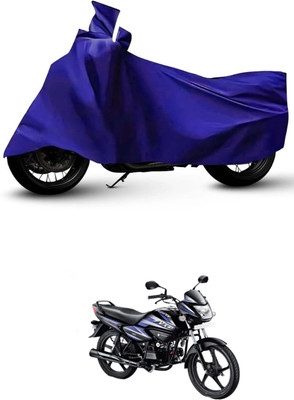 ZEDTEEK Waterproof Two Wheeler Cover for Hero(Splendor Plus, Blue)