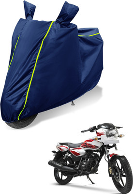 Auto Hub Waterproof Two Wheeler Cover for TVS(Phoenix 125, Blue)