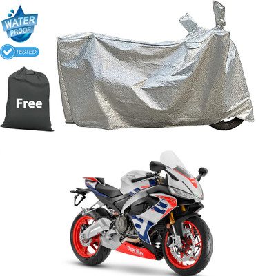 CODOKI Waterproof Two Wheeler Cover for Aprilia(RS 660, Silver)
