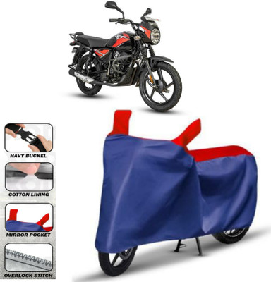 HWSXQAE Waterproof Two Wheeler Cover for Bajaj(CT 125X, Red)