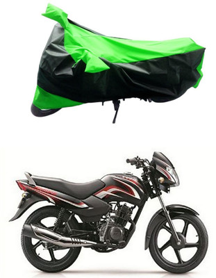 Mdstar Waterproof Two Wheeler Cover for TVS(Sport KS, Green, Black)