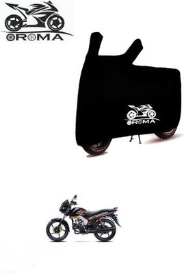 THE REAL ARV Waterproof Two Wheeler Cover for Mahindra(Centuro, Black)