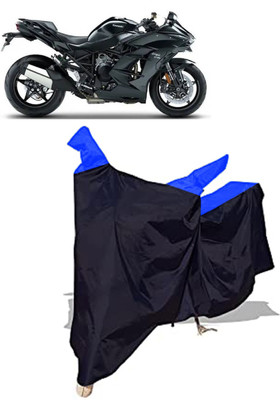 Amexride Two Wheeler Cover for Kawasaki(Ninja H2 SX BS6, Multicolor)