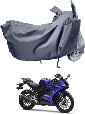 Amexride Two Wheeler Cover for Yamaha(YZF R15 BS6, Grey)