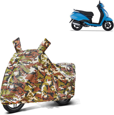 AutoRetail Two Wheeler Cover for TVS(Jupiter, Multicolor)