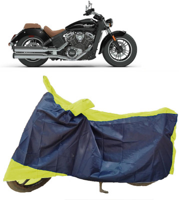 AutoFave Two Wheeler Cover for Indian(Scout, Multicolor)