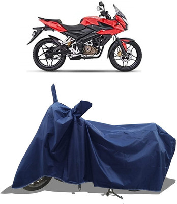 KEDIT Two Wheeler Cover for Bajaj(Pulsar AS 150, Blue)