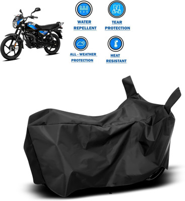 CODOKI Waterproof Two Wheeler Cover for Bajaj(CT110, Black)